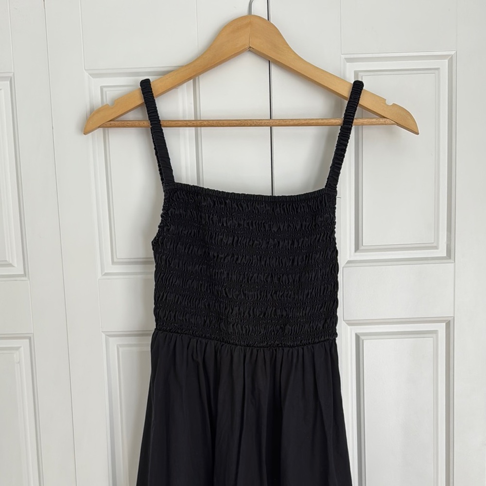 Black Smocked Dress
